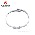 100% genuino pulsera de plata 925